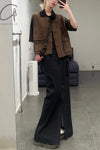 Aviva Jifei Xue single buckle vest SS23-SBCV-ACP bronze color PAJX3